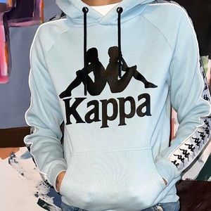 Kappa Light Blue Hoodie